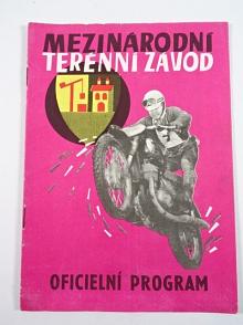 Holice - Mezinárodní motocross - 13. 5. 1962 - program + proposice