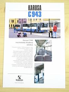 Karosa C 943 - prospekt