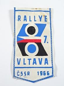 7. Rallye Vltava - ČSSR - 1966 - vlaječka?