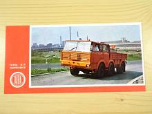 Tatra 813 6 x 6 TP - tahač přívěsu - pohlednice