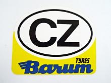 CZ - Barum Tyres - samolepka