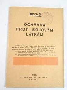 Ochrana proti bojovým látkám - Schutz Gegen Kampfstoffe - CPO-5 - 1936
