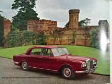 Rolls-Royce Silver Shadow - Phantom - Bentley T - prospekt - 1966