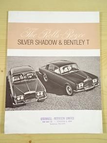 Rolls-Royce Silver Shadow a Bentley T - prospekt - USA
