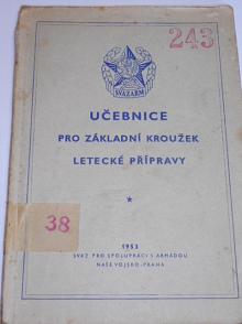 Učebnice pro základní kroužek letecké přípravy - 1953