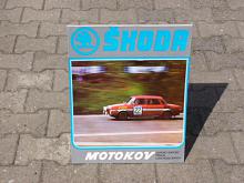 Škoda - Š 120 - Motokov - papírová reklama