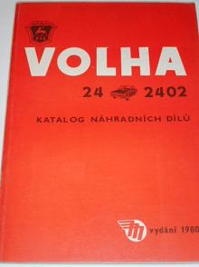 GAZ - Volha 24 - 2402 - katalog náhradních dílů - 1981 - Mototechna