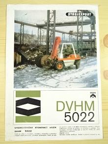 Desta DVHM 5022 - vysokozdvižný stohovací vozík - prospekt