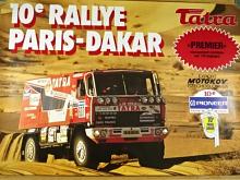 Tatra 815 - 10. Rallye Paris - Dakar - 1988 - plakát - Motokov