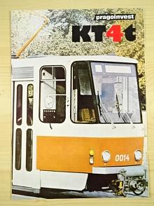ČKD Tatra - KT4t - tramvaj - prospekt - Pragoinvest