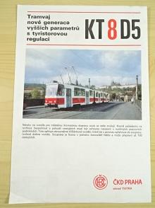 ČKD Tatra - KT8D5 - tramvaj - prospekt