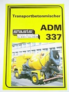 ADM 337 - Transportbetonmischer - Liaz 150.260 - prospekt - Stasis Horní Slavkov