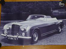 Castrol - Bentley Continental 1957 - plakát