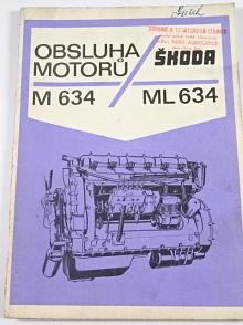 Škoda - obsluha motorů M 634, ML 634 - 1972