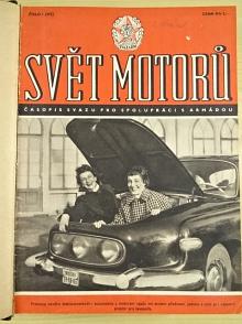 Svět motorů - časopis - 1956 - JAWA, ČZ, Tatra, Škoda...