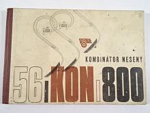 Nesený kombinátor 56-KON-800 - návod k obsluze + katalog součástí  - ROSS