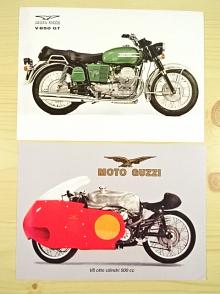 Moto Guzzi V 850 GT - Moto Guzzi V8 otto cilindri 500 cc - pohlednice