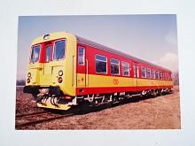MSV - čtyřnápravový motorový vůz řady 842 - Moravskoslezská vagónka - Studénka - ČSFR - fotohrafie