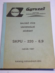 Sklízeč píce univerzální závěsný - SKPU-220-8,9 katalog dílů
