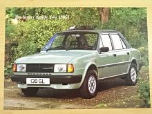 Škoda 130 GL - 1987 - prospekt - Skoda Great Britain