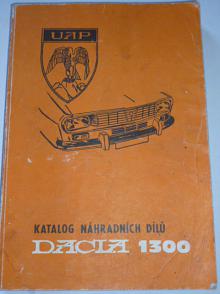 Dacia 1300 - katalog náhradních dílů - 1987