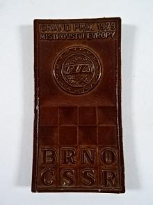 Grand Prix ČSSR Brno - Mistrovství Evropy - 1979 - plaketa - medaile