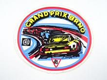 Grand Prix Brno - samolepka - Vladimír Valenta