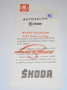 Autosalon Škoda - prospekt