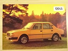 Škoda 120 LS - prospekt - 1984 - Skoda Great Britain