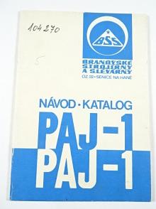 BSS - PAJ-1 - návod k obsluze a katalog dílů pro podvozek automobilového jednoosého přívěsu - 1978