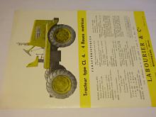 Labourier a Co -  Tracteur type CL 4 - prospekt - 1957