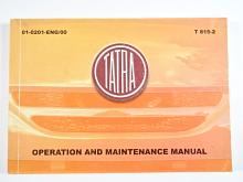 Tatra 815-2 - Operation and Maintenance Manual - 2002