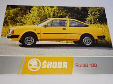 Škoda Rapid 130 - Motokov - prospekt