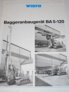 Wirth - Baggeranbaugerät BA 5-120 - prospekt
