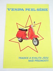 Vespa PK XL - série - prospekt - Tuzex