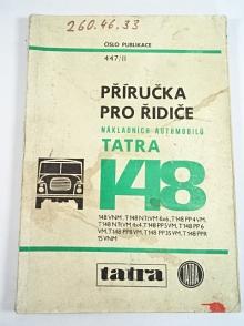 Tatra 148 - příručka pro řidiče nákladních automobilů - 1976