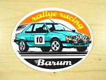 Barum - rallye - racing - samolepka