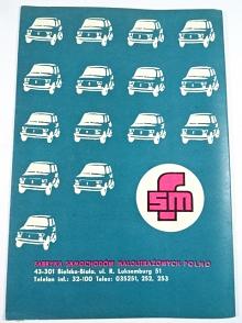 FSM - Fabryka Samochodów Malolitražowych POLMO - desky na prospekty