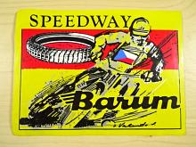 Speedway - Barum - samolepka - Vladimír Valenta
