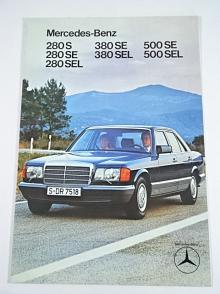 Mercedes - Benz - 280 S, SE, SEL,  380 SE, SEL, 500 SE, SEL - 1980 - prospekt