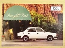 Škoda 120 L - prospekt - 1984 - Skoda Great Britain