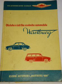 Wartburg 1000 - obsluha a údržba osobního automobilu - 1965