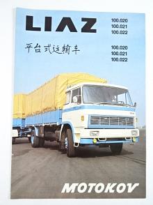 Liaz 100.020 - 100.021 - 100.022 - prospekt - Motokov