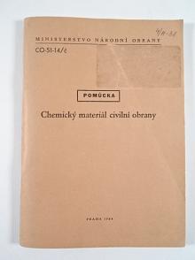 Chemický materiál civilní obrany - pomůcka - CO-51-14/č - 1984