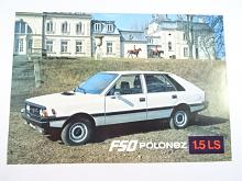 FSO Polonez 1.5 LS - prospekt - 1984