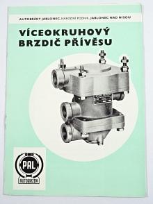 Pal autobrzdy - víceokruhový brzdič přívěsu - 1986