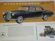 Mercedes - Benz typ 220 S - prospekt