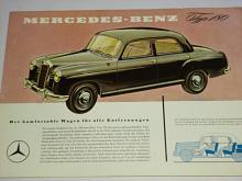 Mercedes - Benz typ 180 - prospekt