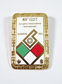 49 ISDT Camerino 1974 - odznak