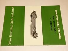 The Bentley 3 1/2 a 4 1/4 Litre - Profile publications- 1966